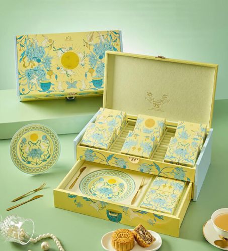 Bánh trung thu Khách sạn Hà Nội hộp trang sức 8 bánh Crown of the Moon